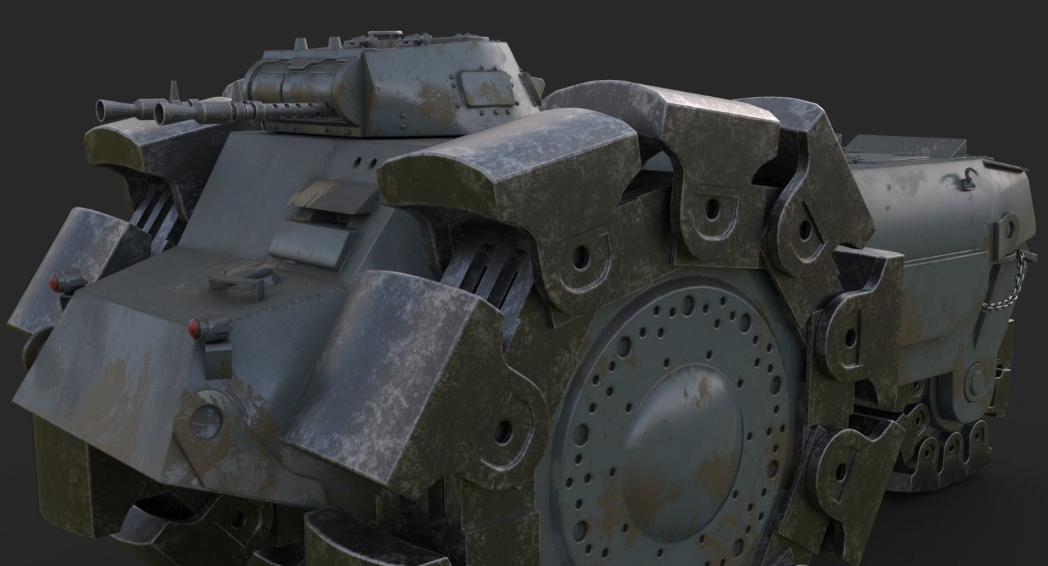 Alkett VsKfz 617 Minenrumer Vray 3D model_21