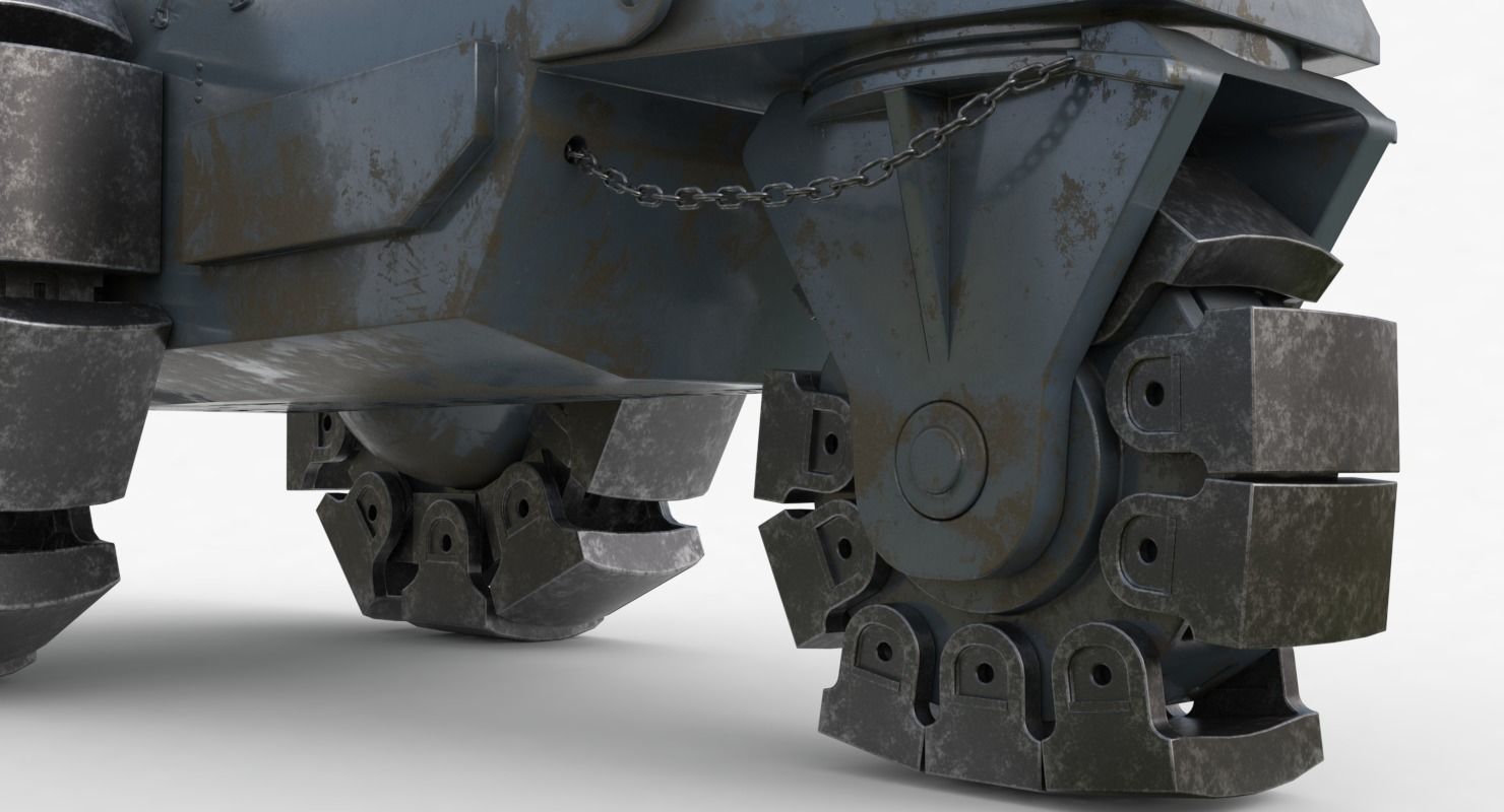 Alkett VsKfz 617 Minenrumer Vray 3D model_17