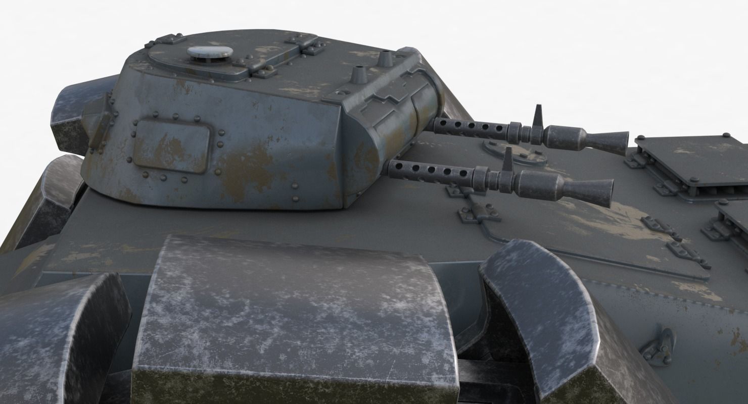 Alkett VsKfz 617 Minenrumer Vray 3D model_14