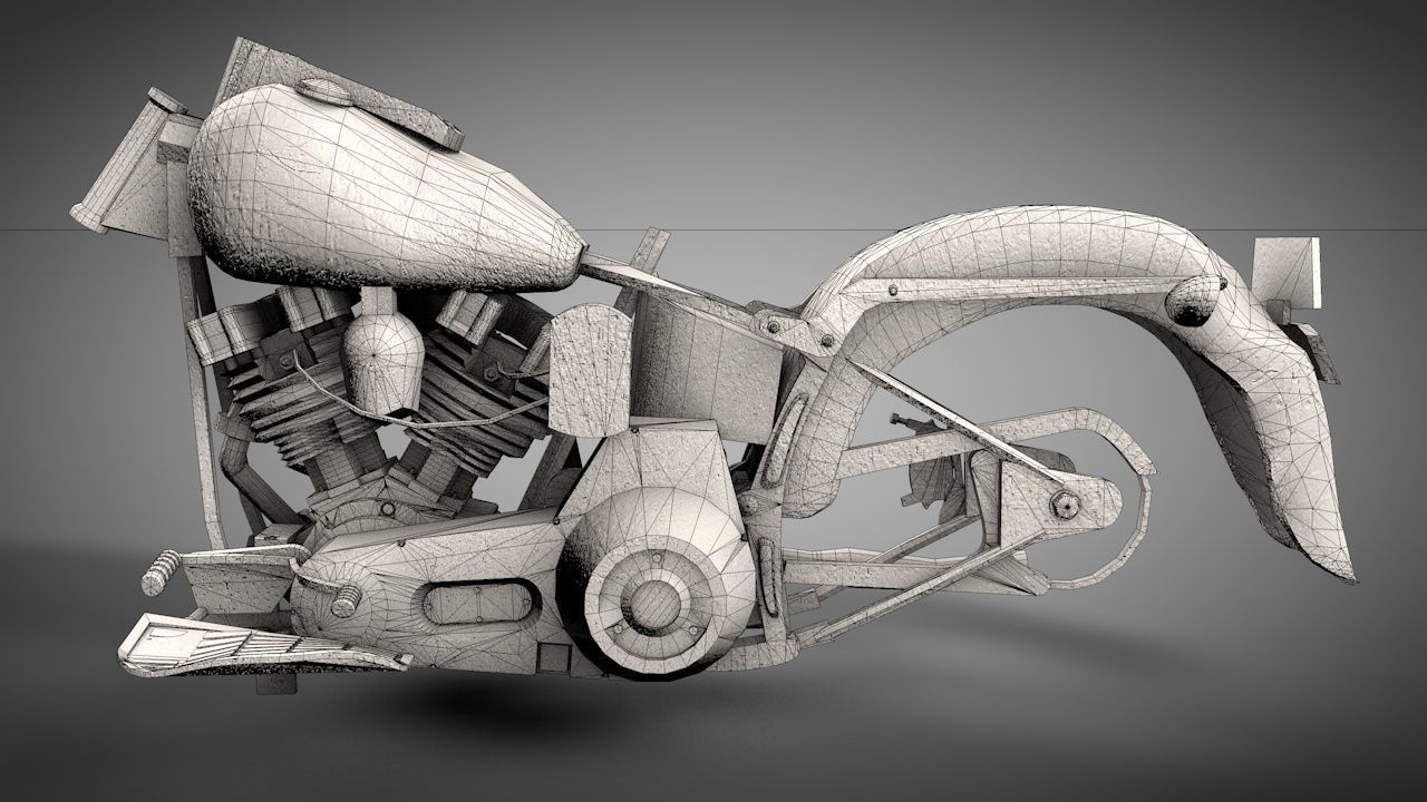 Rusty Bike 3D model_21