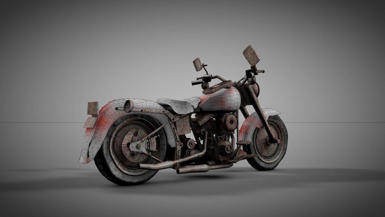 Rusty Bike 3D model_8