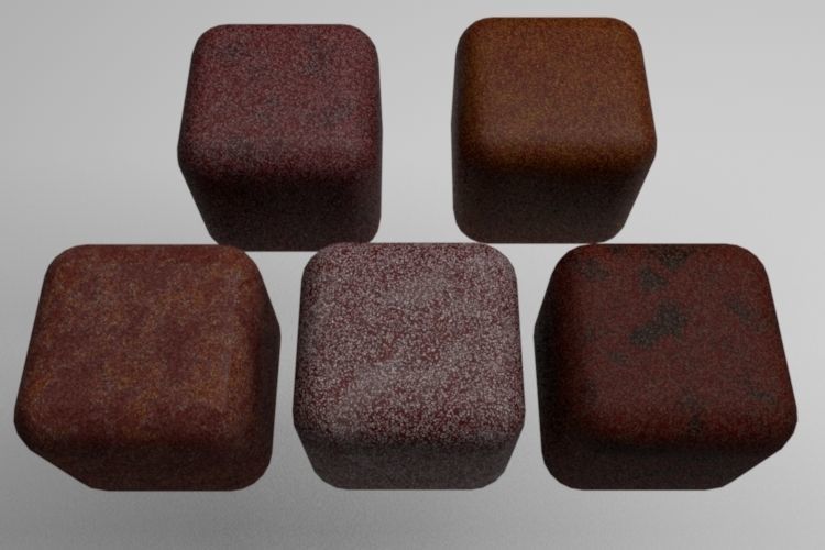 Granite Materials Pack 1 for C4D R20 3D model_4