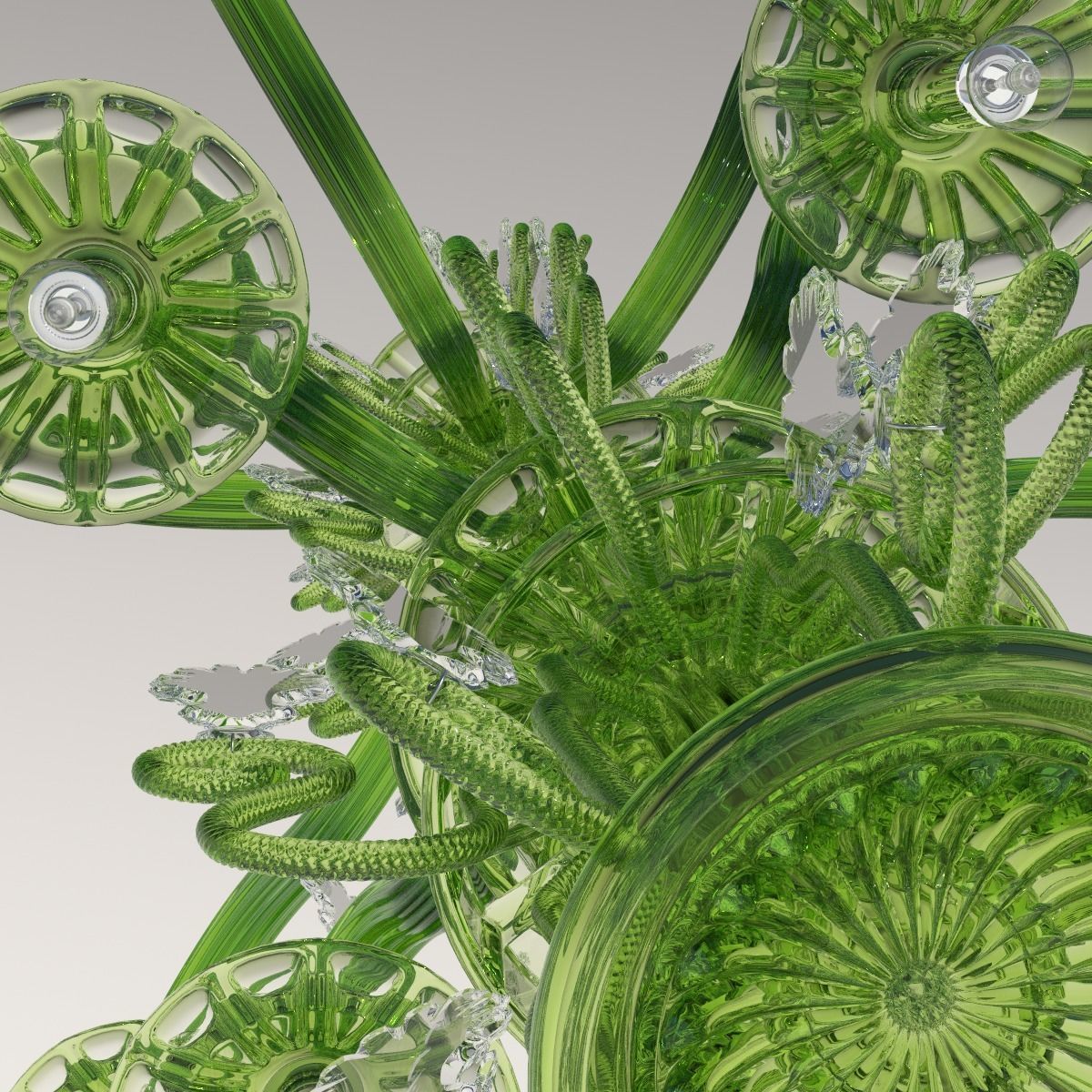 Torpedo Taif Green Mental ray 3D model_7
