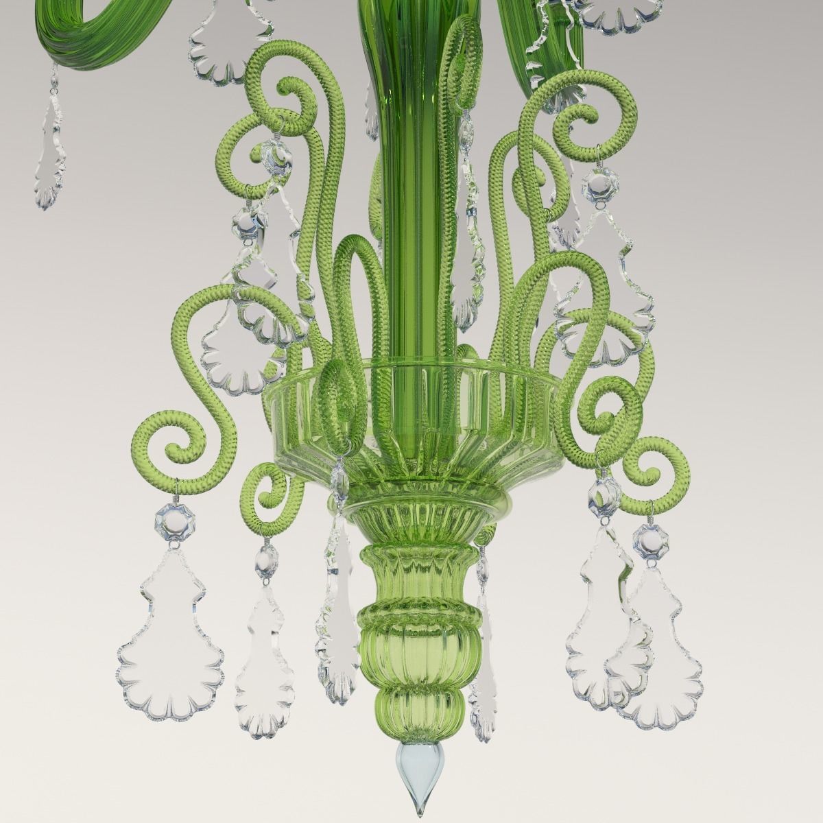 Torpedo Taif Green Mental ray 3D model_6