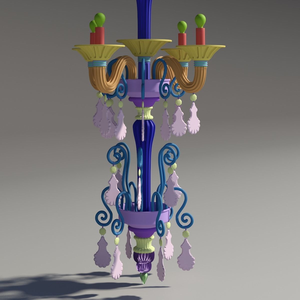 Torpedo Taif Blu Mental ray 3D model_11