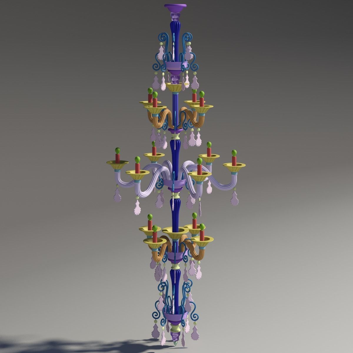 Torpedo Taif Blu Mental ray 3D model_12