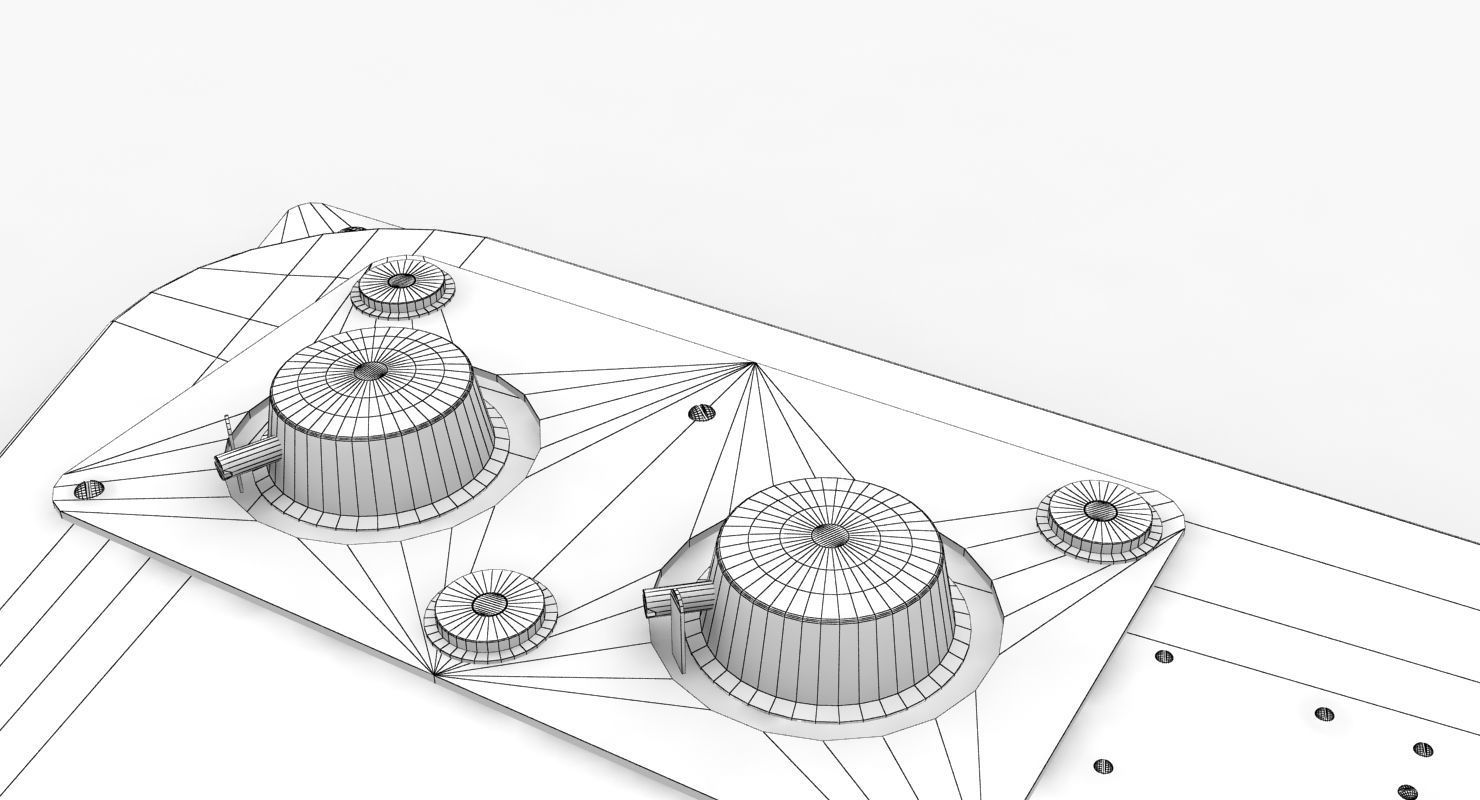 Mi-8MT Mi-17MT Right Side Console Russian Low-poly 3D model_11