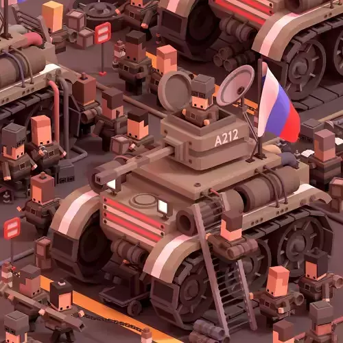 Russian Tank Environment polyplanet
