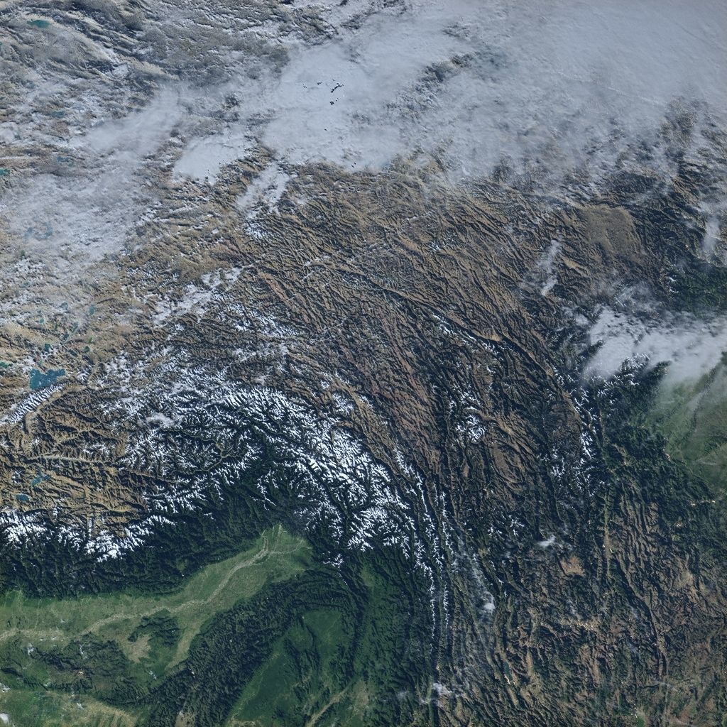 Earth in November 3D model_6