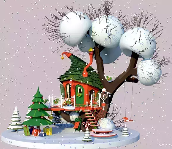 Merry Christmas 3D model