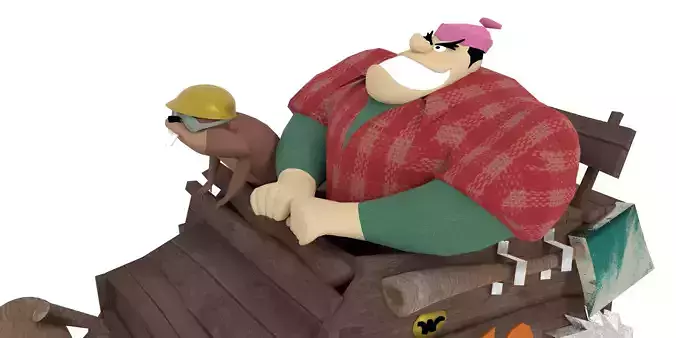 Rufus Ruffcut and Sawtooth