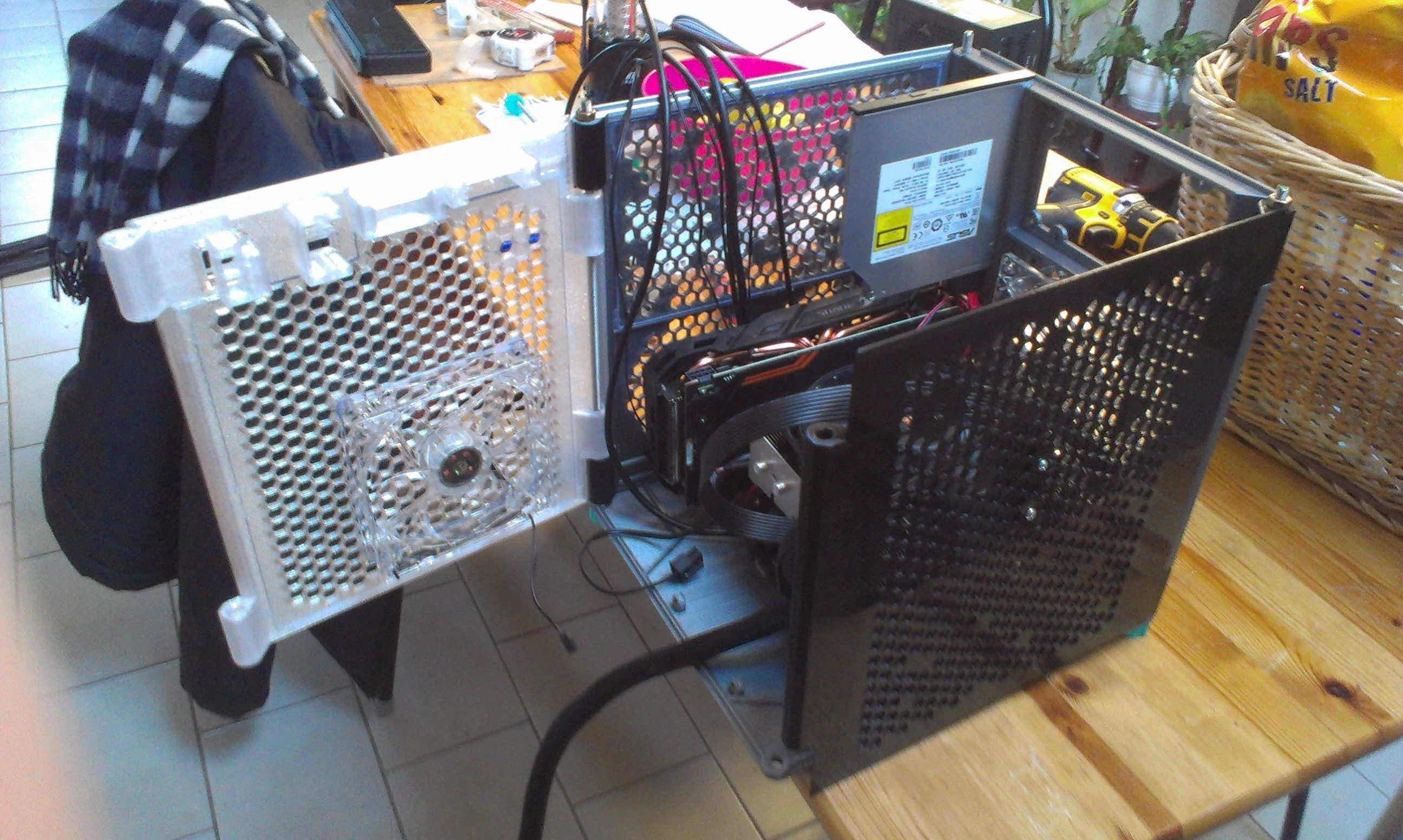 Pc Case Mini ITX 3D print model_9