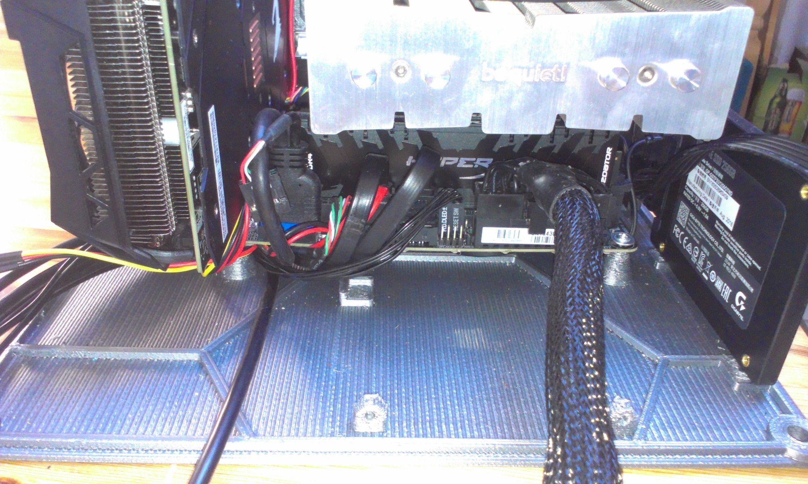 Pc Case Mini ITX 3D print model_7