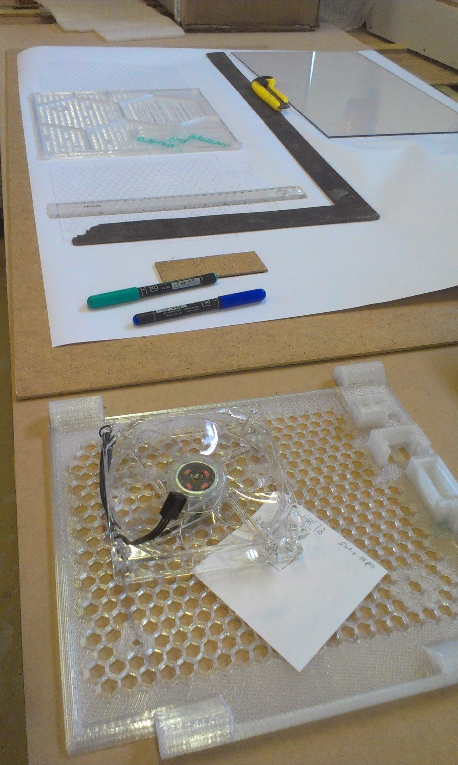 Pc Case Mini ITX 3D print model_3