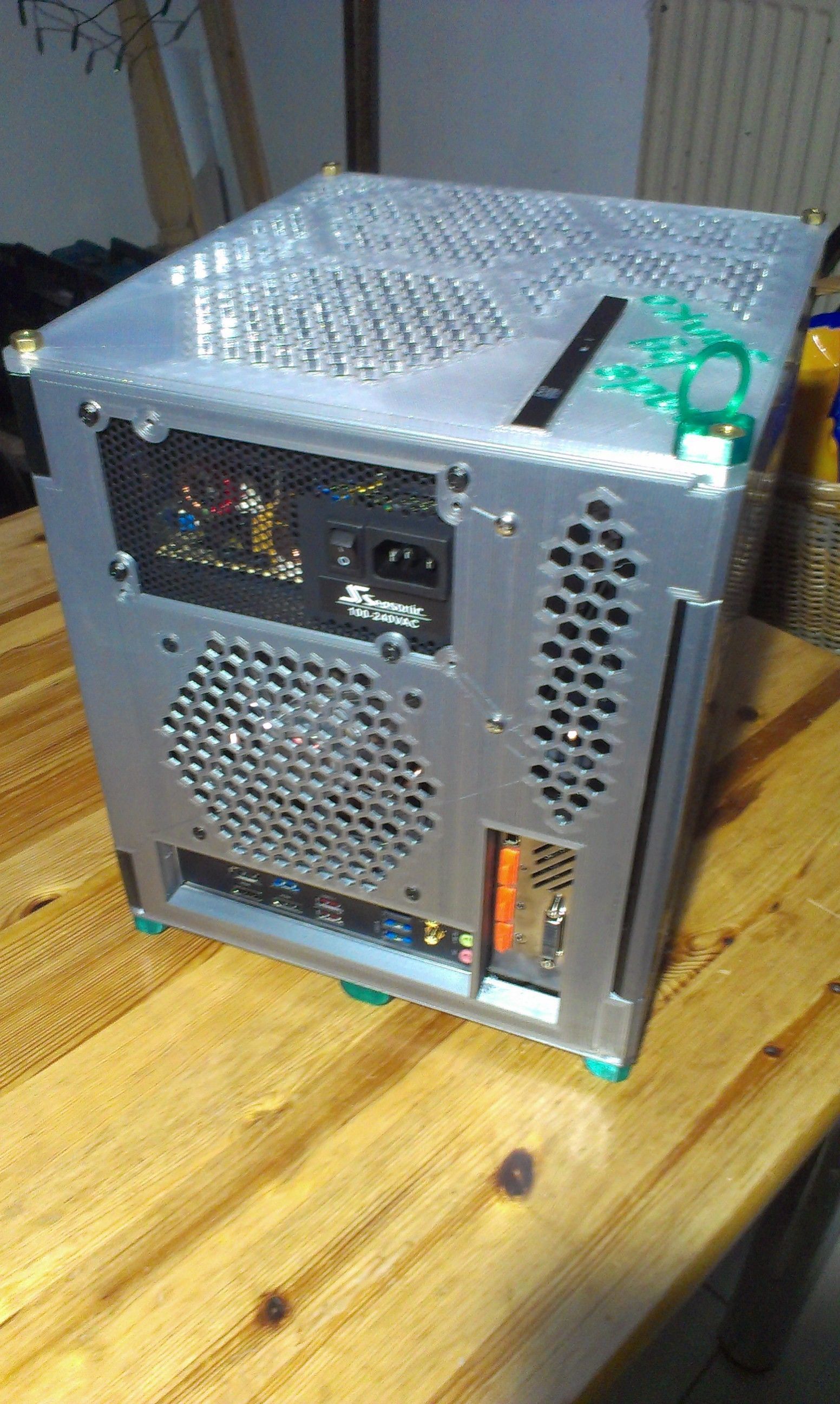 Pc Case Mini ITX 3D print model_10