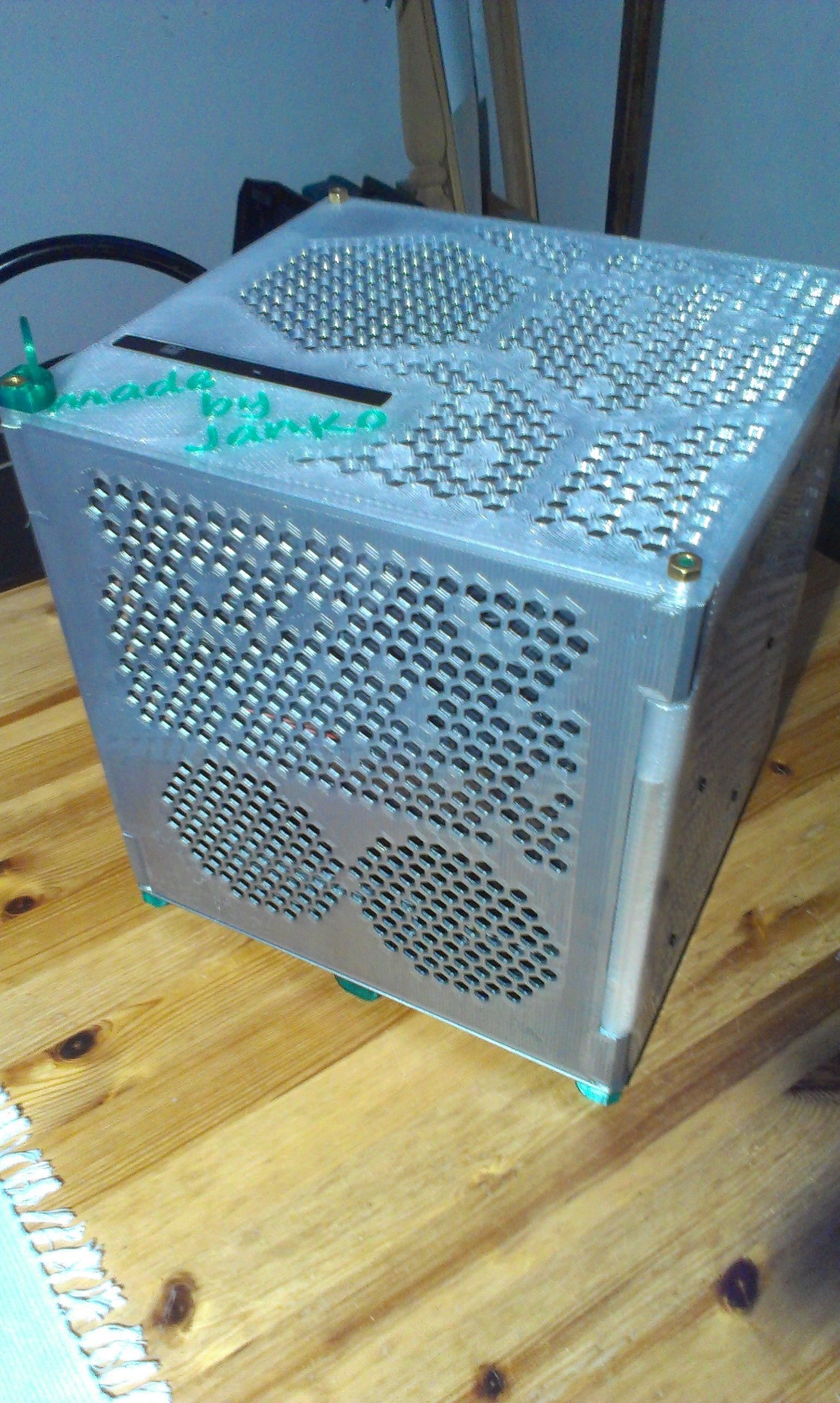 Pc Case Mini ITX 3D print model_11