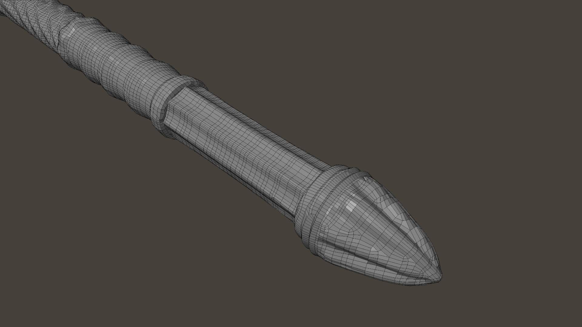 Battle Axe 3D model_10