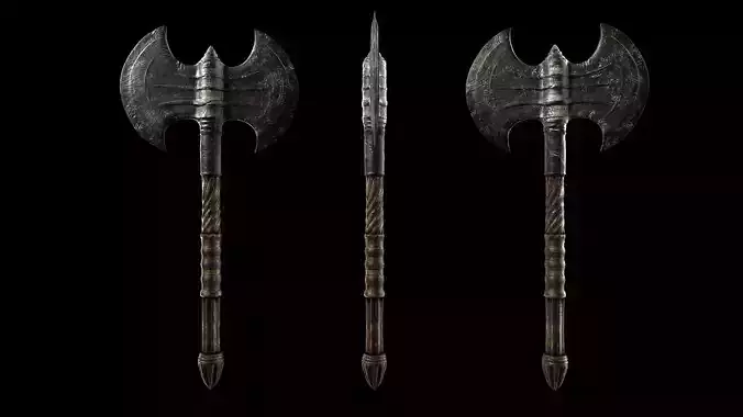 Battle Axe 3D model