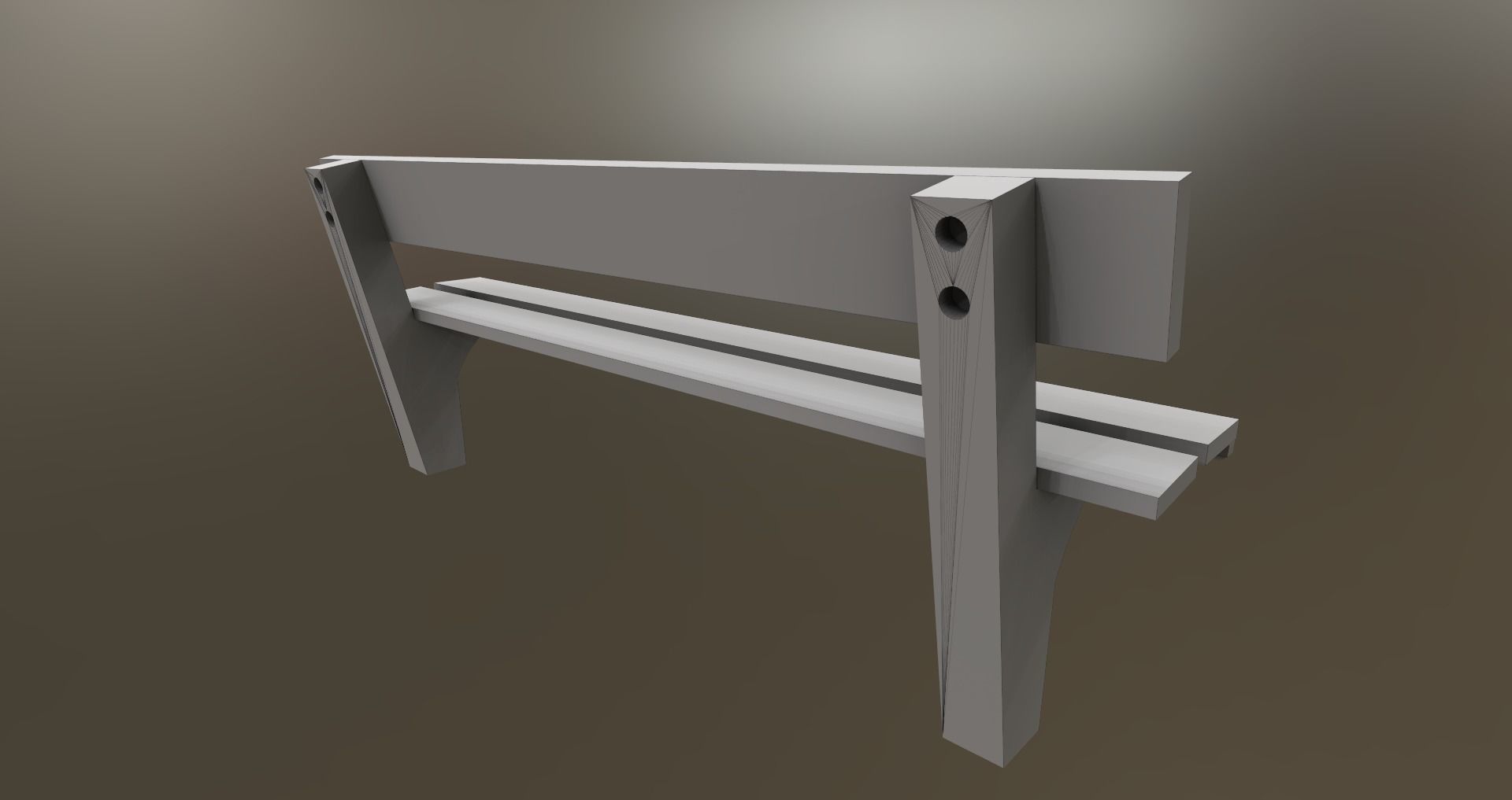 Low-Poly Playground Pack Low-poly 3D model_7