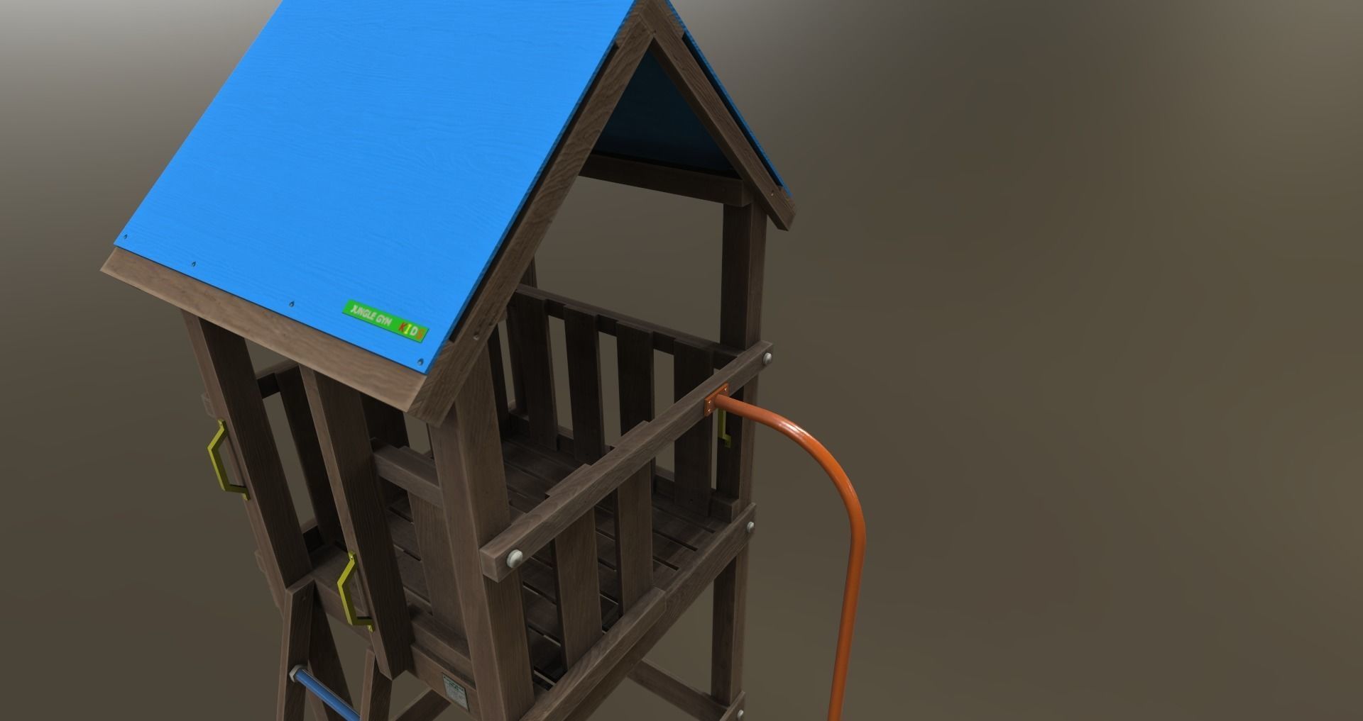 Low-Poly Playground Pack Low-poly 3D model_31