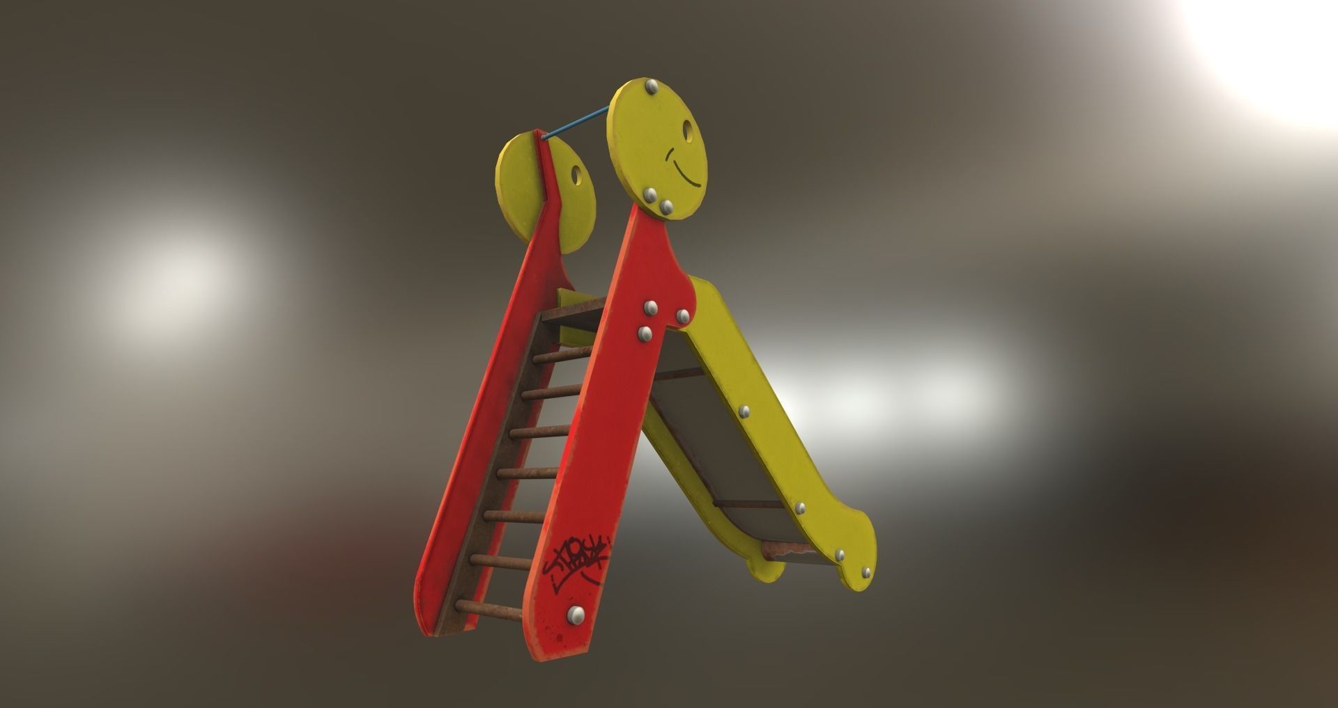 Low-Poly Playground Pack Low-poly 3D model_54