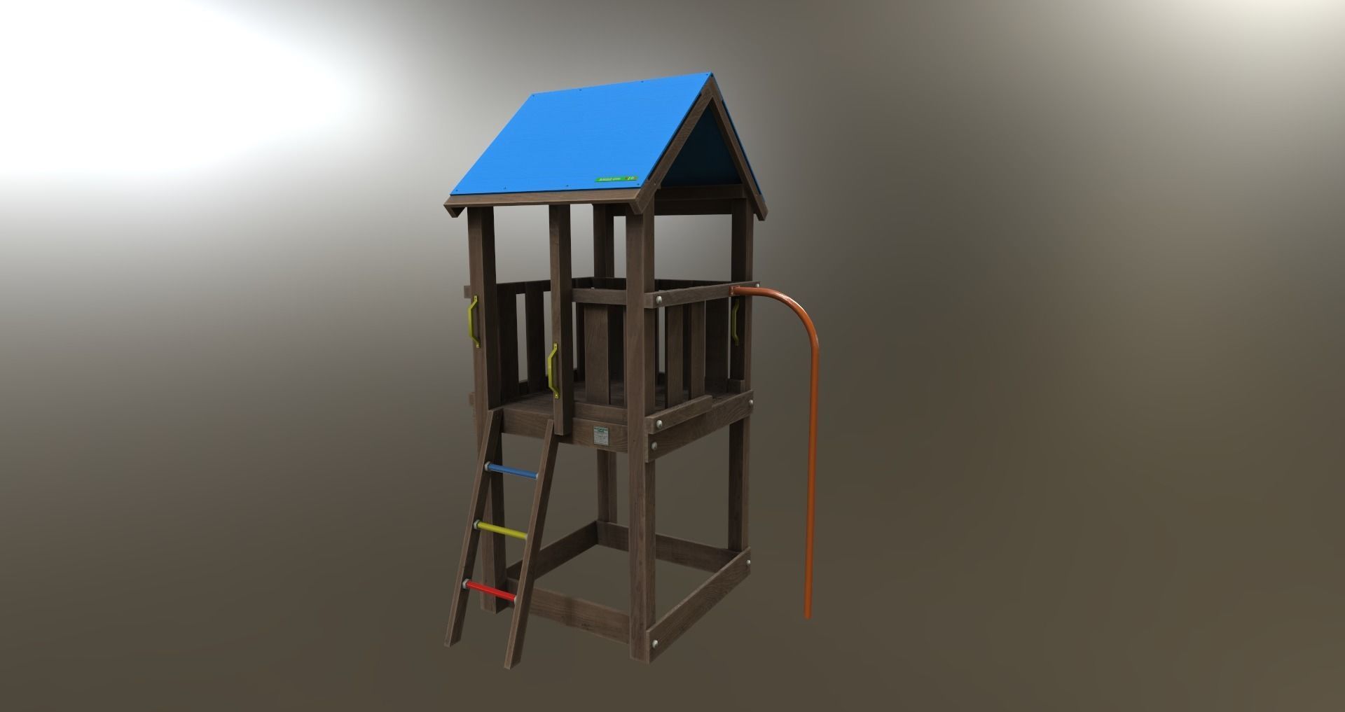 Low-Poly Playground Pack Low-poly 3D model_30