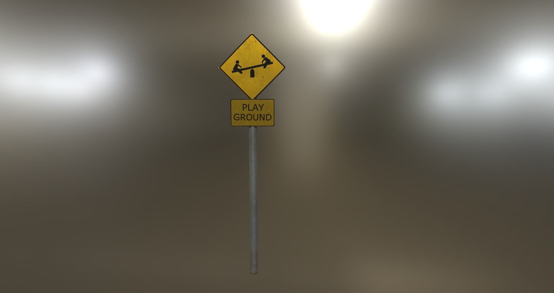 Low-Poly Playground Pack Low-poly 3D model_48