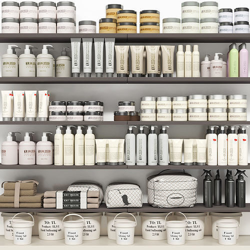 Cosmetics for premium salons 2 3D model