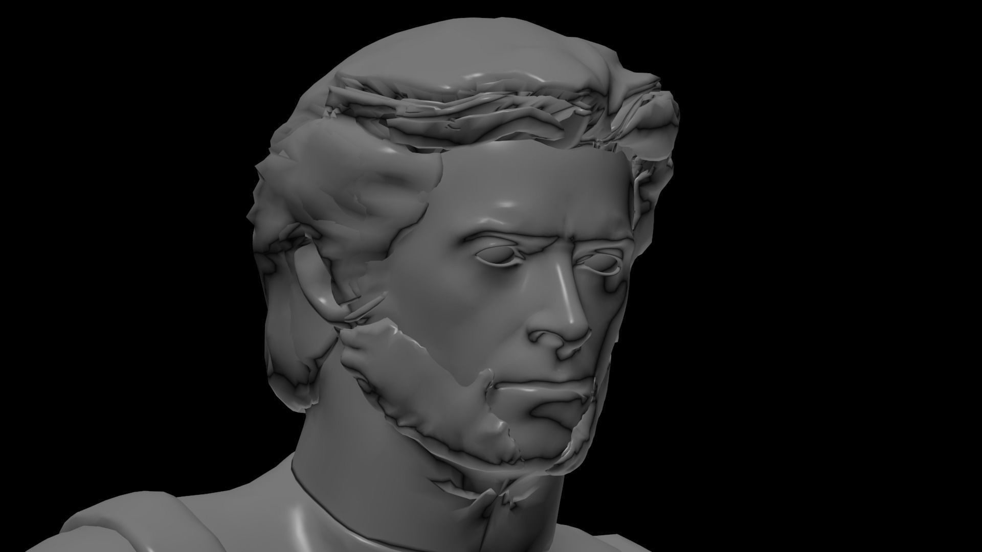 Logan wolverine 3D print model_5