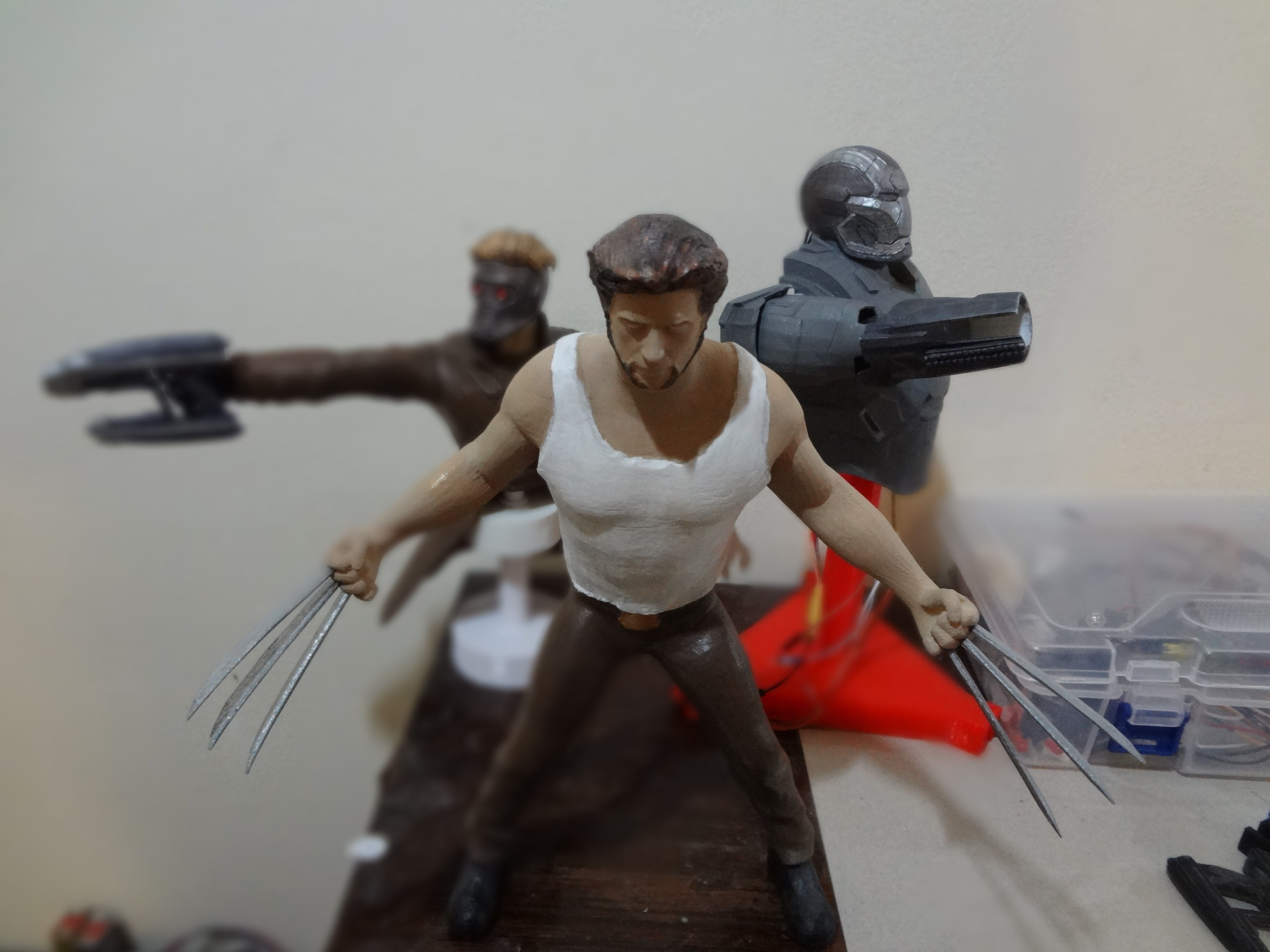 Logan wolverine 3D print model_1