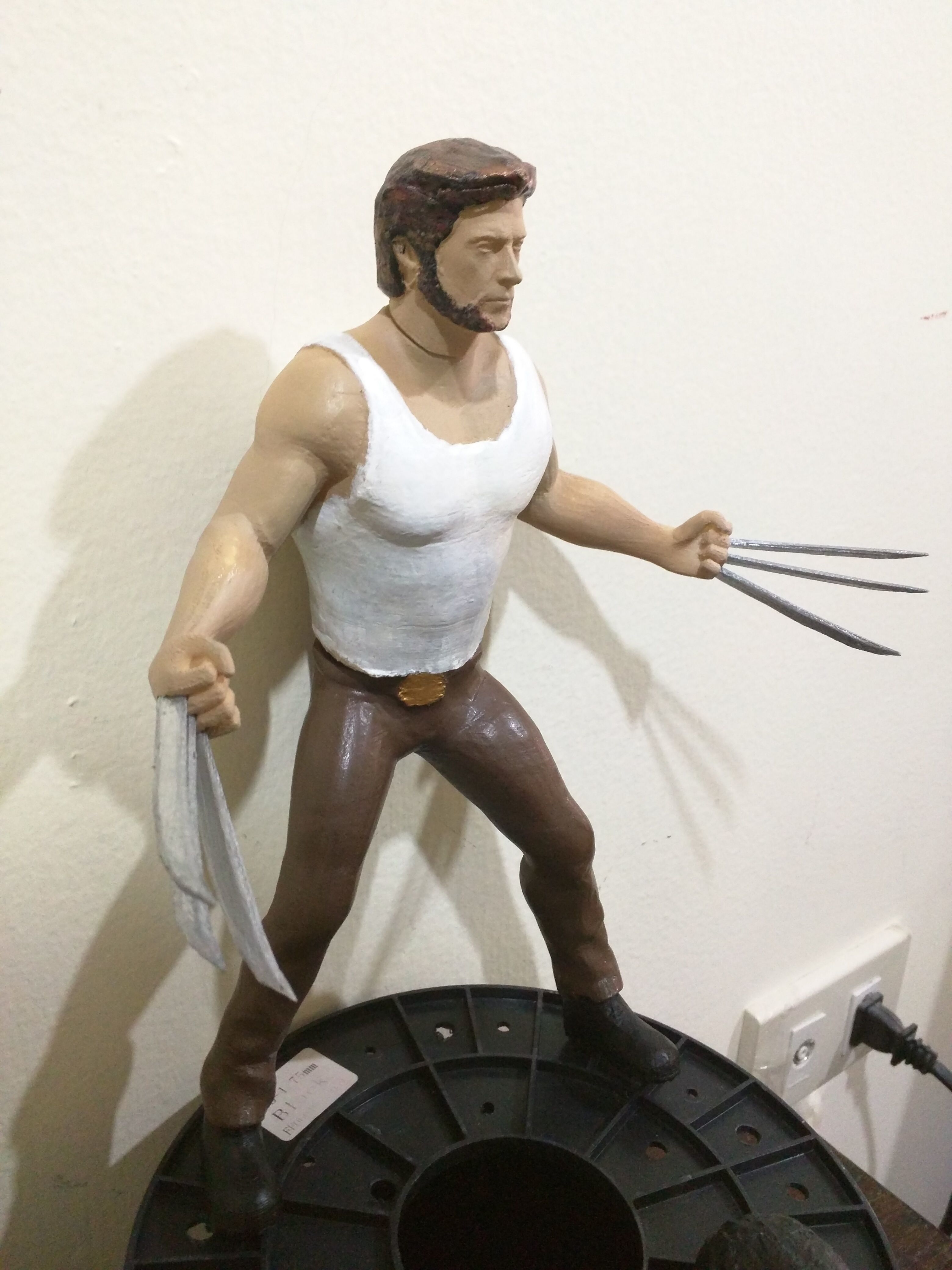 Logan wolverine 3D print model_2