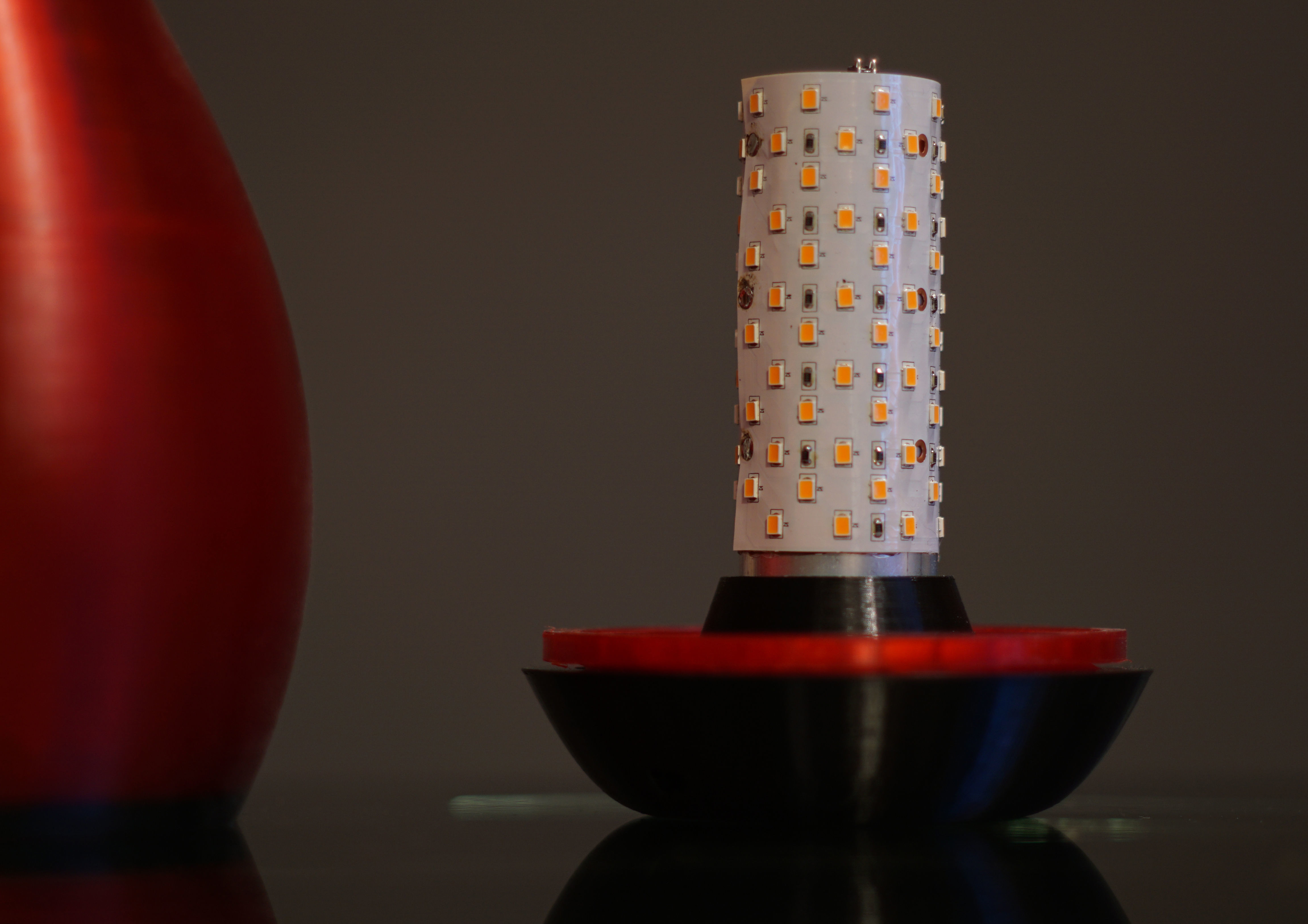 Flame - Lamp 3D print model_4