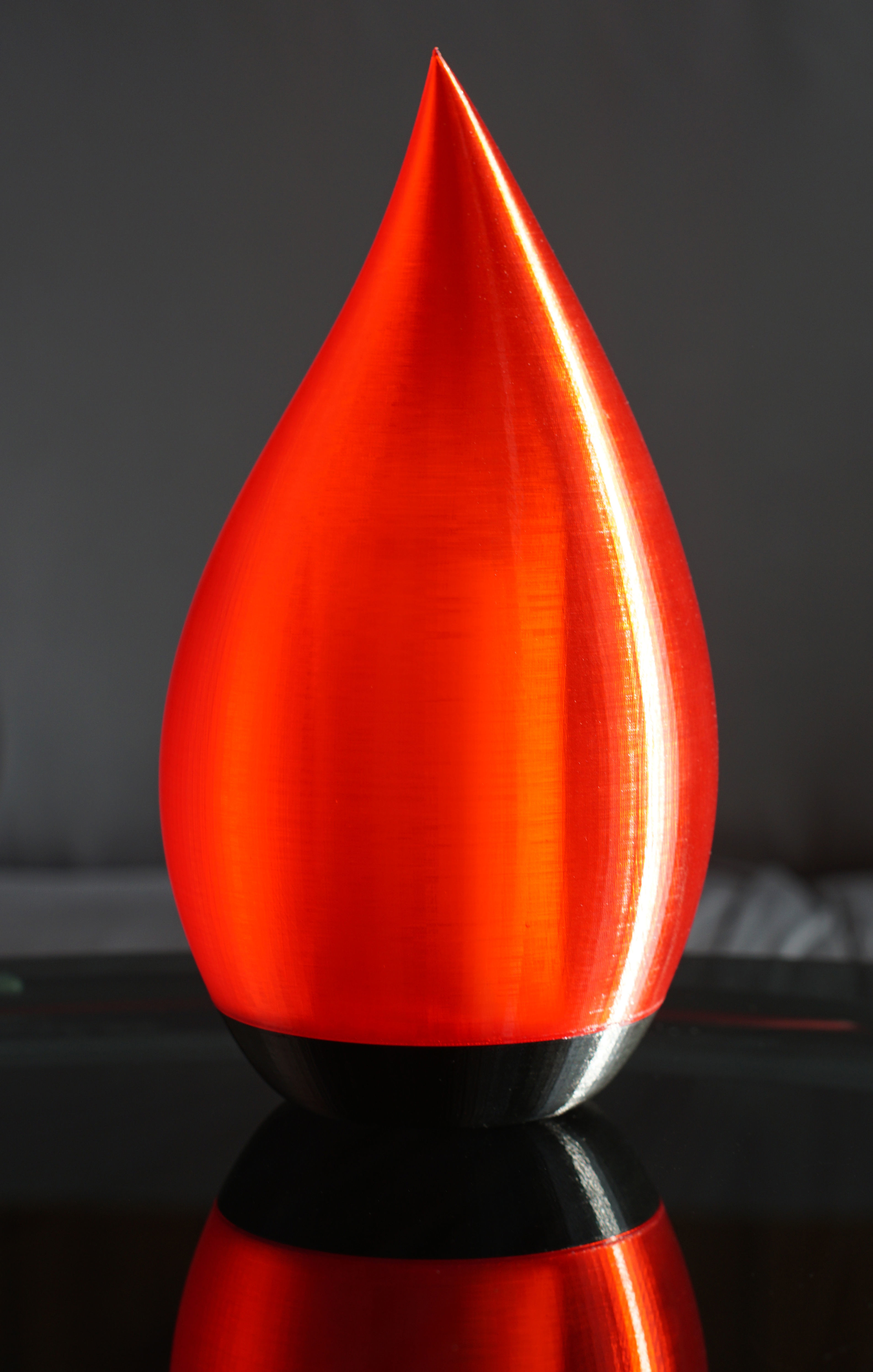 Flame - Lamp 3D print model_3