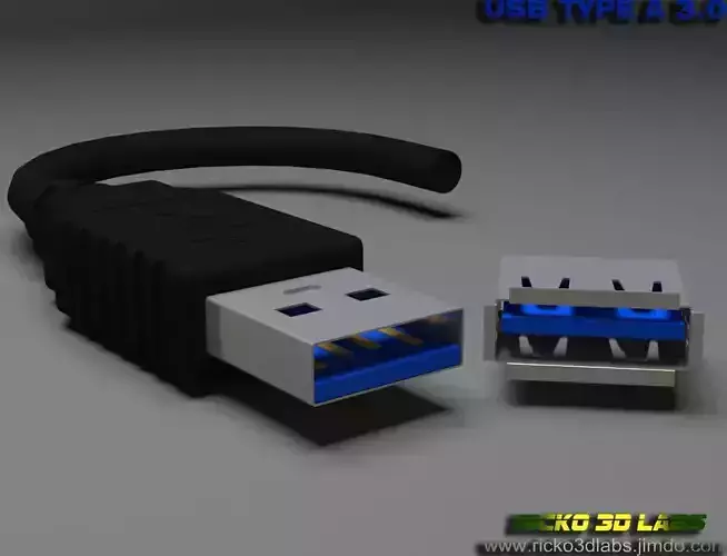 USB MODEL 3 Type A MALE E FEMALE