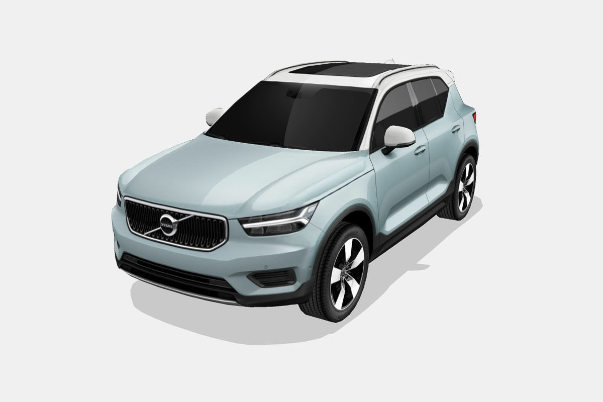 Volvo XC40 2018 Low-poly 3D model_5