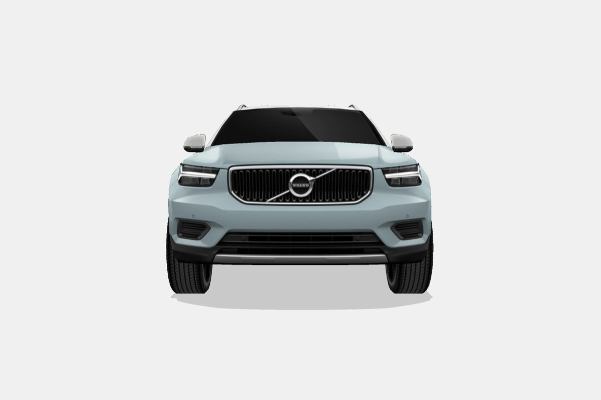 Volvo XC40 2018 Low-poly 3D model_3