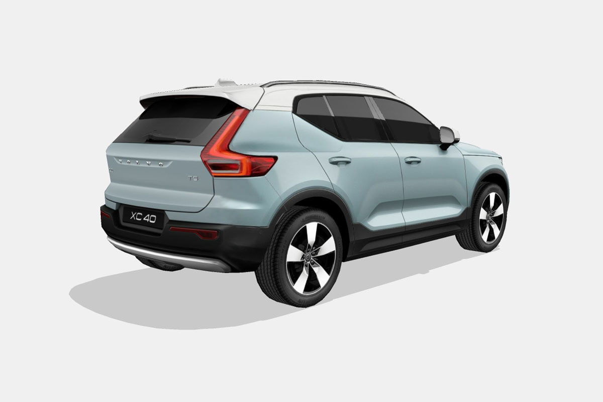 Volvo XC40 2018 Low-poly 3D model_2