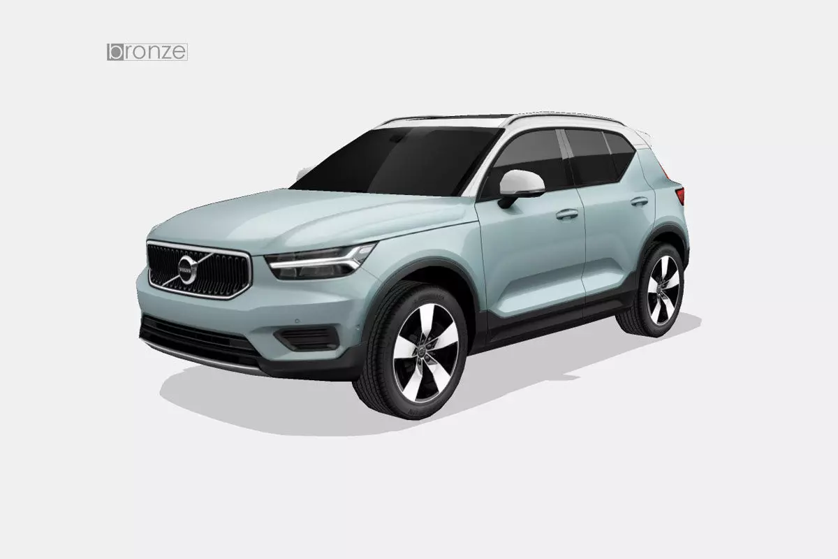 Volvo XC40 2018 Low-poly 3D model_0