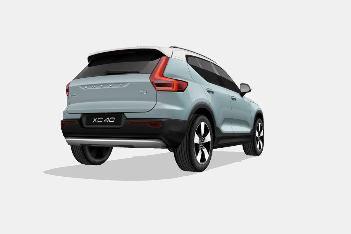 Volvo XC40 2018 Low-poly 3D model_11