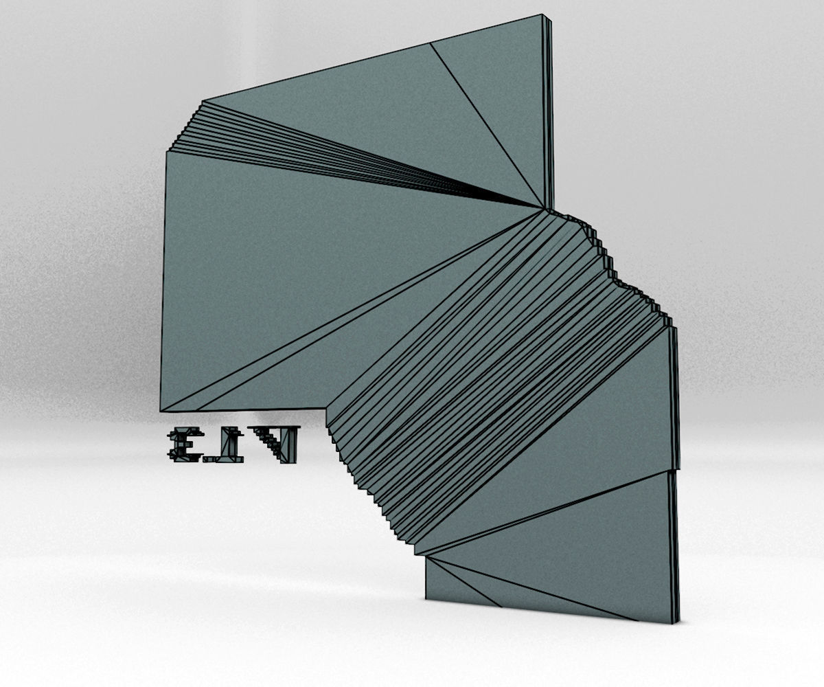 Amiga Insert Disk Low-poly 3D model_7