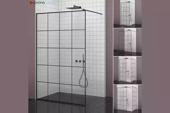 Cabin showers Radaway Modo New Black Factory