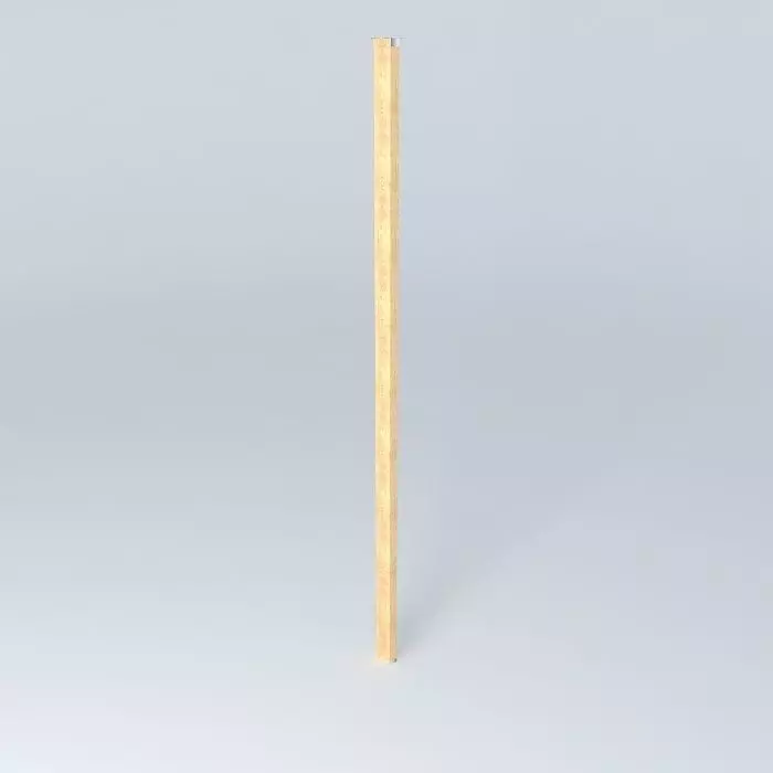 Flex C Wall w Stud Free 3D model