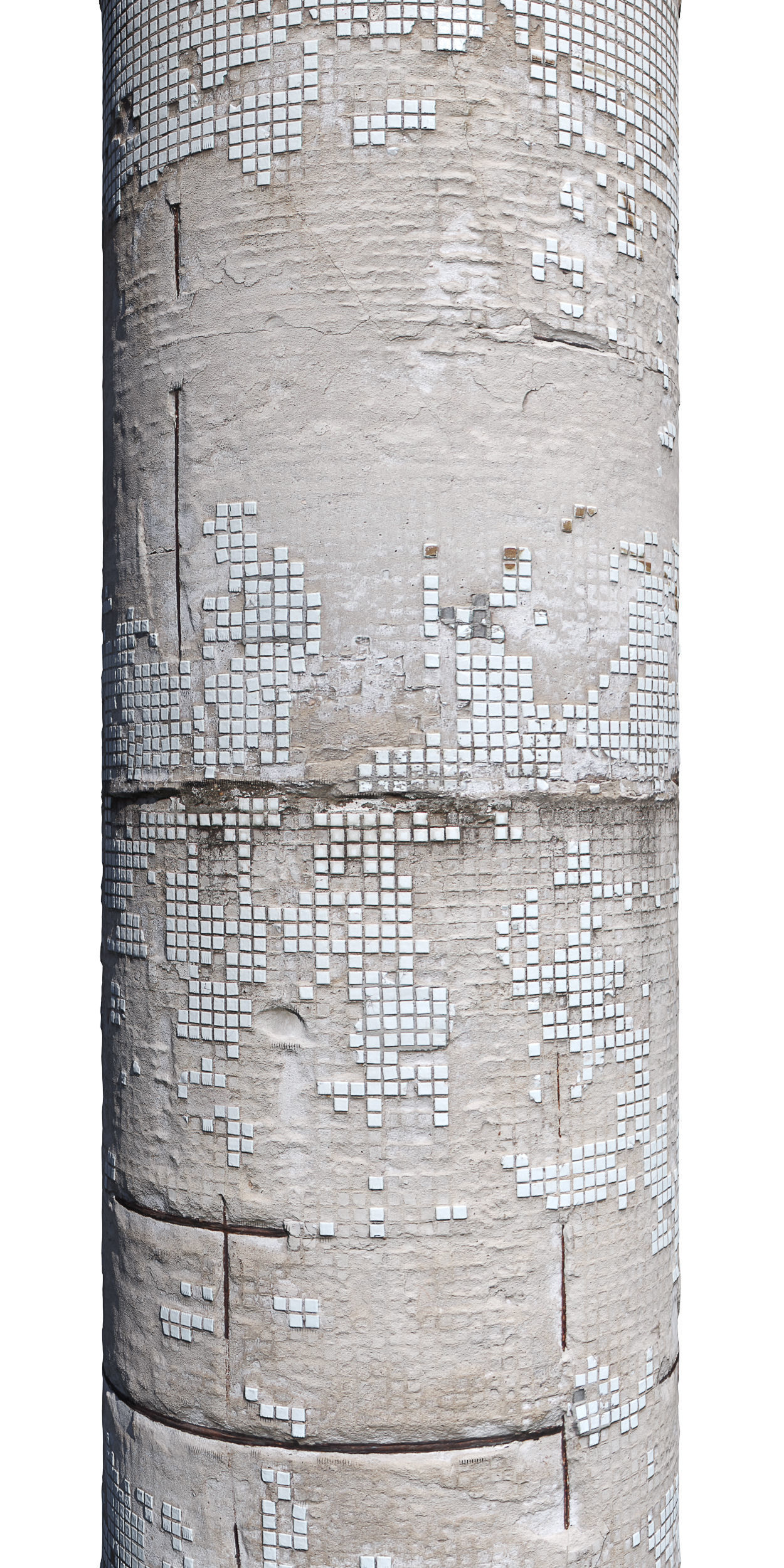 Ultra realistic Damaged Wall Scan 3D model_1