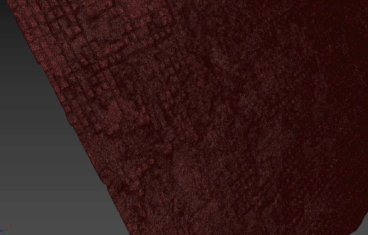Ultra realistic Damaged Wall Scan 3D model_7