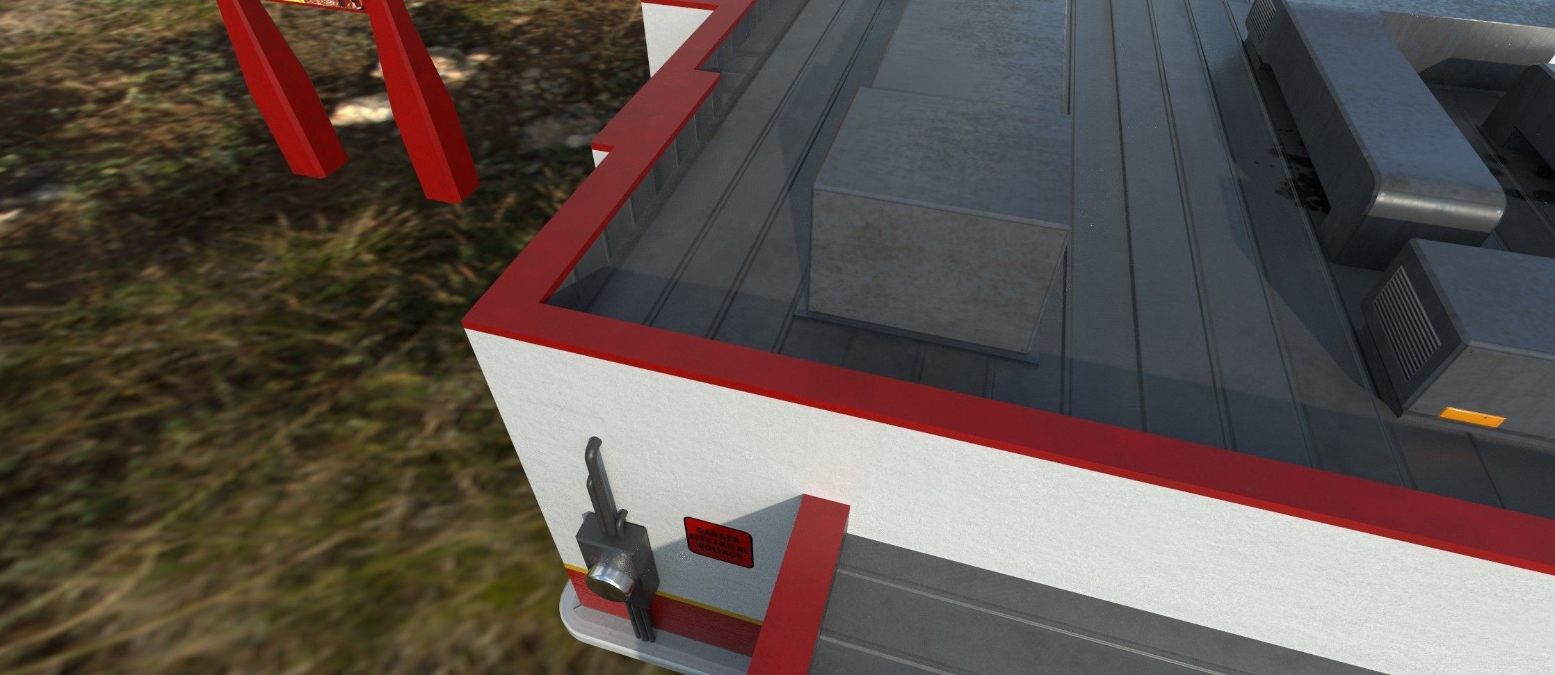 Krystal Hamburger Restaurant Low-Poly PBR Model Low-poly 3D model_4