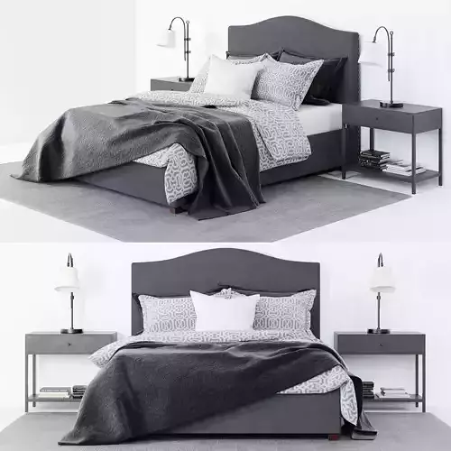 Pottery Barn Raleigh Bed