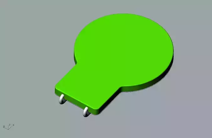 Balloon fun memory paper clip 3D MODEL 3D print model