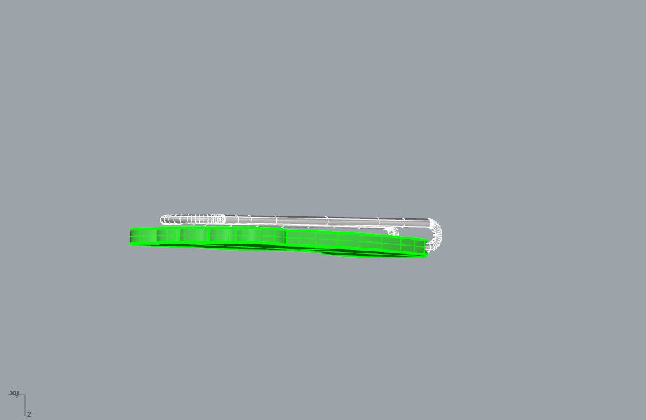 Small ankle fun memory paper clip 3D model 3D print model_13