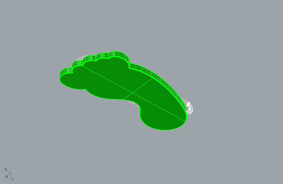 Small ankle fun memory paper clip 3D model 3D print model_14