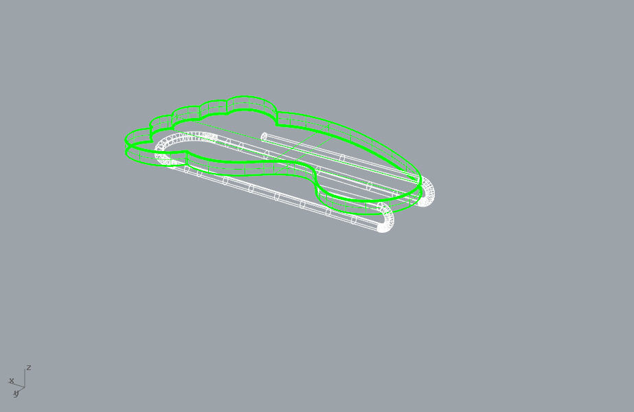 Small ankle fun memory paper clip 3D model 3D print model_21